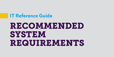 Recommended System Requirements